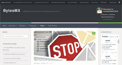 Desktop Screenshot of bytes.mx